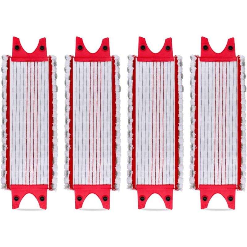 Set mit 4 Ersatz-Mikrofaserpads für Vileda EasyWring Ultramax/1–2 Sprüh-Mikrofaserpads für Vileda Ultramax, UltraMax, UltraMax Plus und Easy Wring