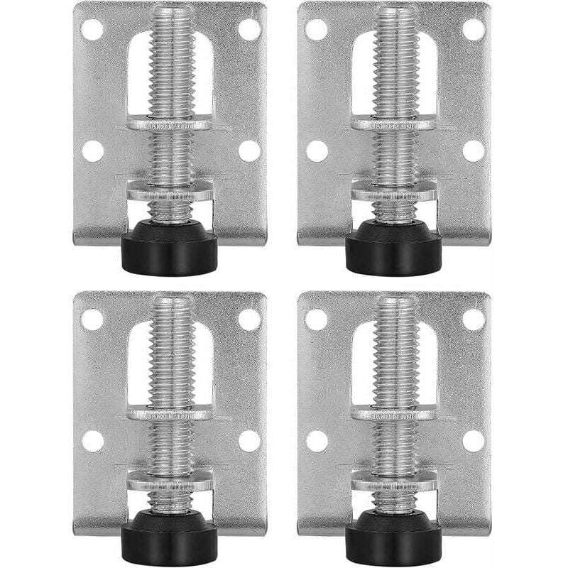 Set mit 4 robusten, verstellbaren Möbelbeinen für Möbel, Tische, Schränke, Werkbänke, Regale