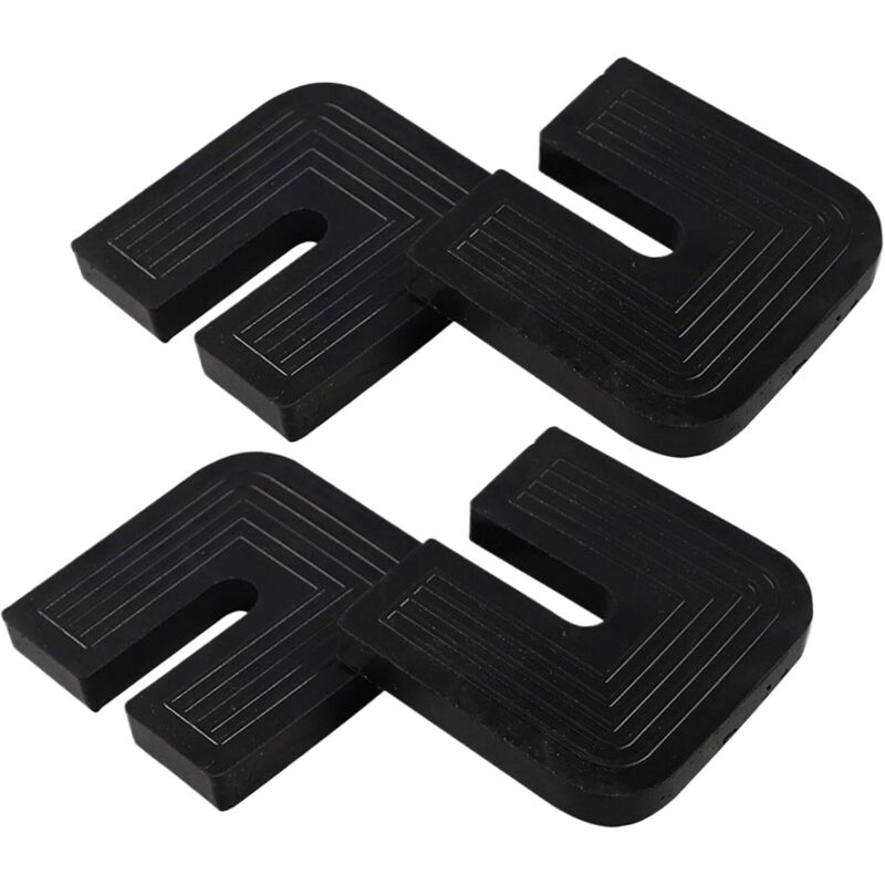 Set mit 4 Vibrationsdämpfern für Klimaanlagen, Gummifüßen für Klimaanlagen, Antivibrations-Gummistoßdämpfern, geräuschlosen Stoßdämpfern für