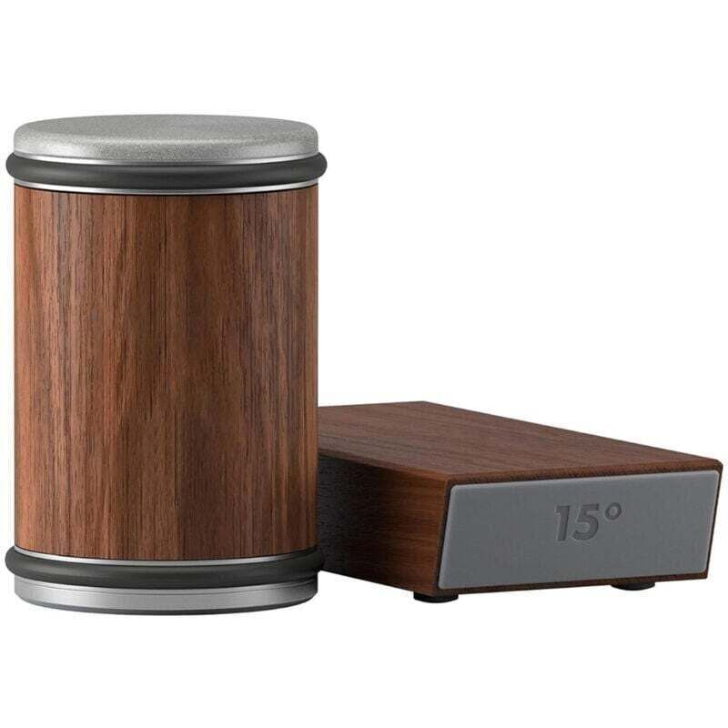 Set professioneller Diamant-Rollenschärfer mit 15/20-Grad-Magnethalterung für Küchenmesser.