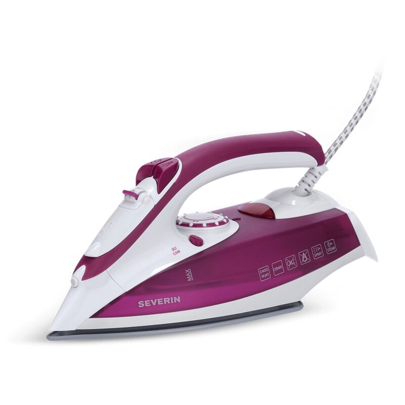 Severin ba 3243 Dampfbügeleisen Weiß, Pink 2400 w