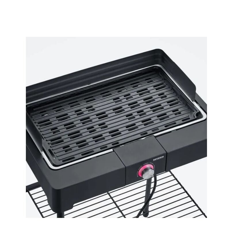 Severin - Elektrogrill auf beinen 2200 w schwarz PG8568