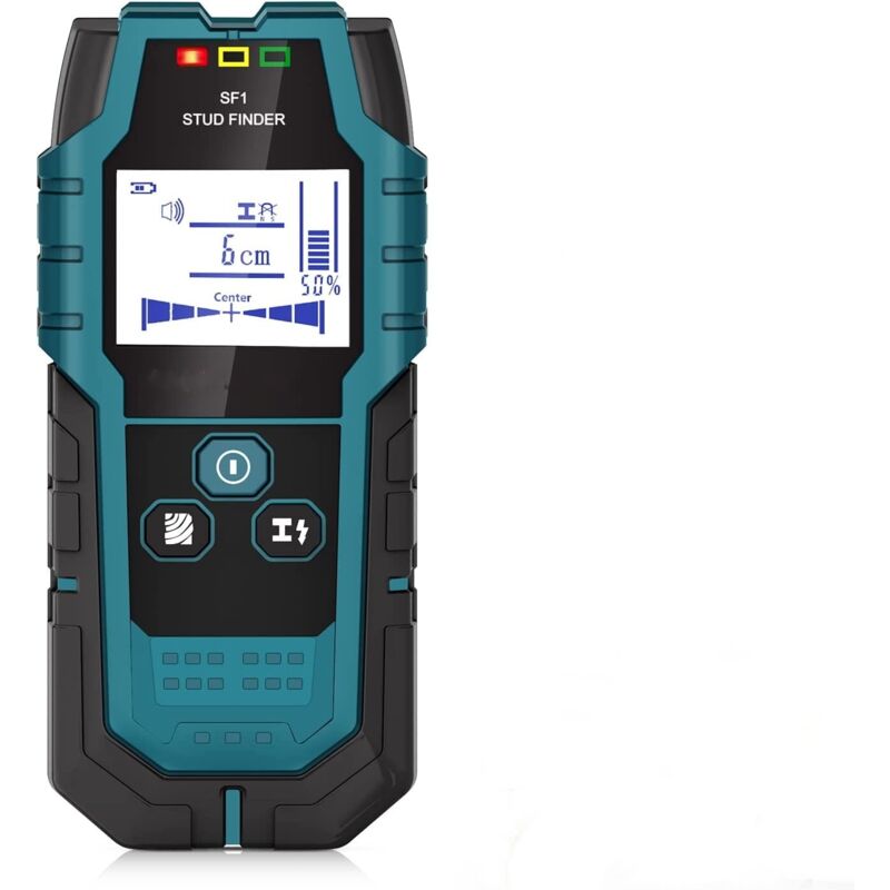 SF1 4 in 1 Digitaler Baudetektor, Wandscanner, Metalldetektor für Holz, Metall und Stromleitungen, Balkenfinder, Ortungsgerät, mit LCD-RAPANDA