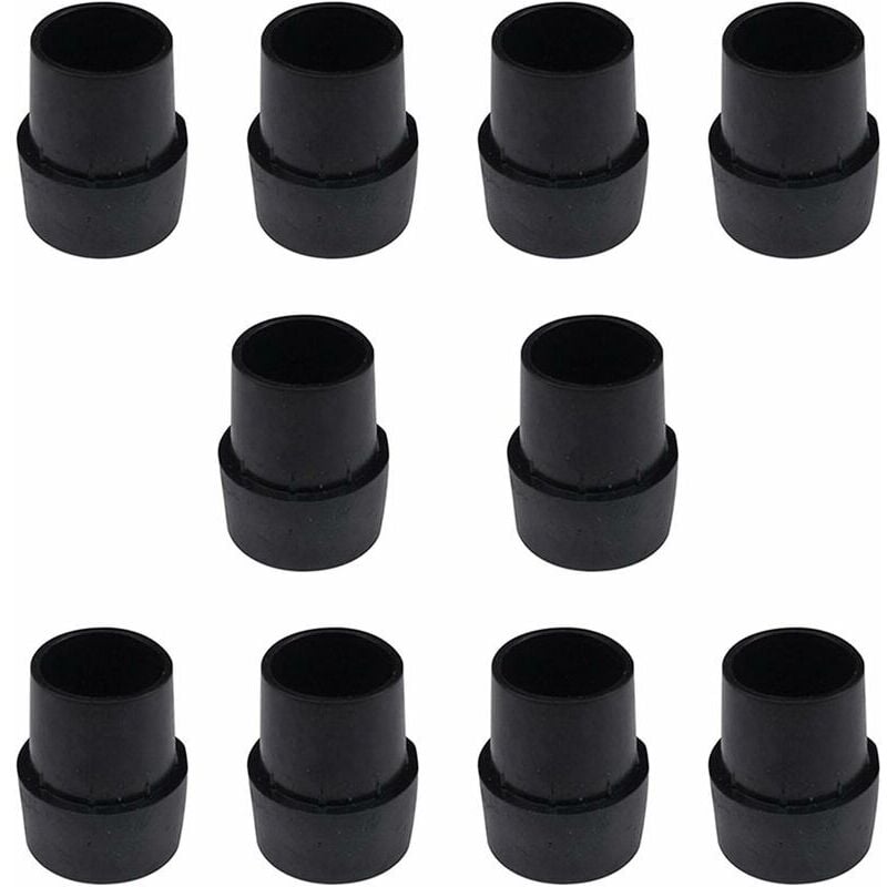 Shining House - 10er-Pack Trampolin-Beinspitzen, rutschfestes Gummi, einfach zu installierendes Trampolin-Zubehör, starkes Latex-Trampolin-Zubehör