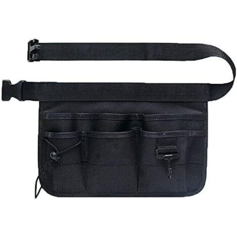 Shining House - 1x Werkzeuggürtel aus Oxford-Stoff, Werkzeugtasche/-taschen mit mehreren Taschen, verstellbarer Gürtel, für Garten, Hof, Bauernhof