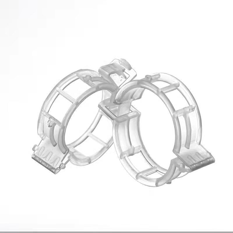 Shining House - 200 Stück Tomatenklammern für Pflanzen, Kletterklammern, Garten-Kunststoffklammern, für Gemüse, Pflanzen, Tomaten – Weiß