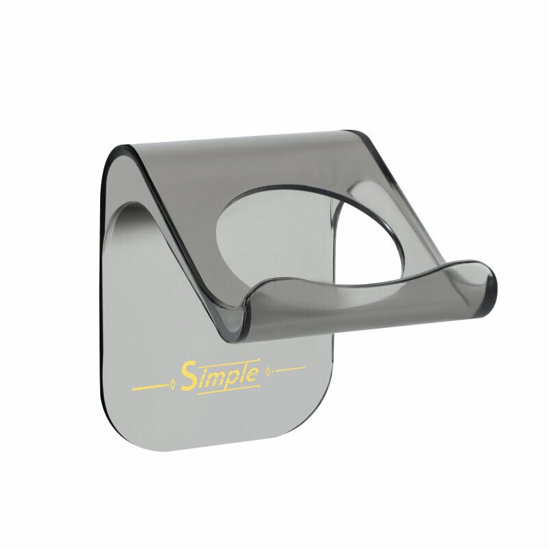 Shining House - 2er-Pack Elektrorasierer-Halter zur Wandmontage, selbstklebender Halter, Kunststoff-Aufbewahrung für Elektrorasierer, Badezimmer,