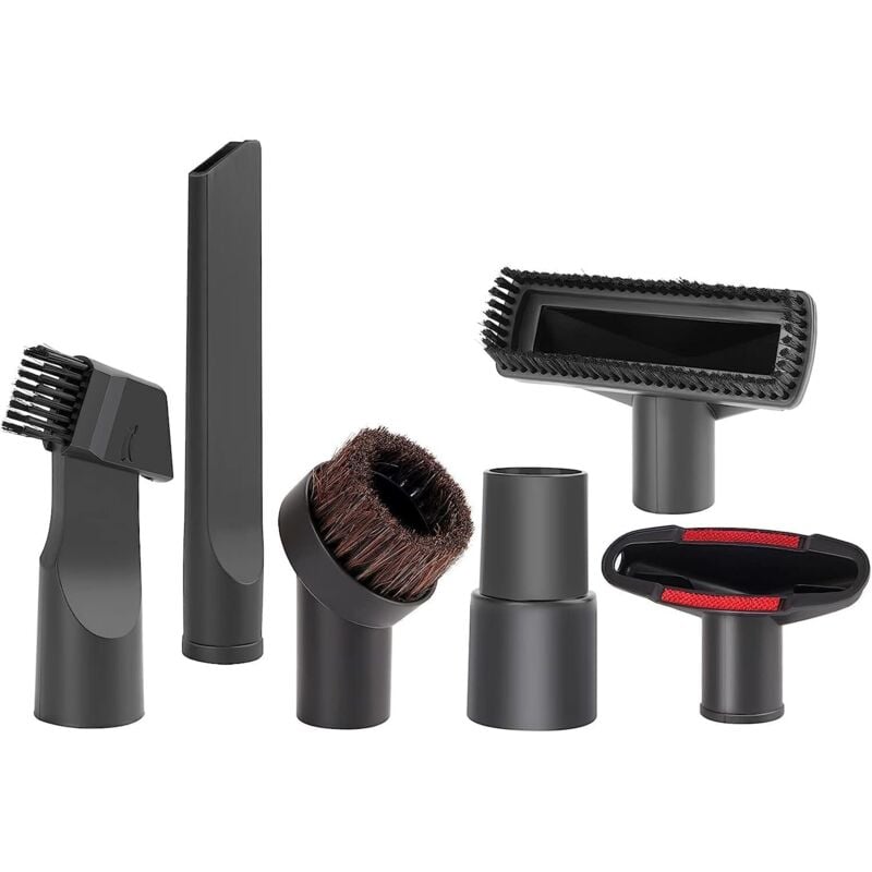SHINING HOUSE Above Zero 6-teiliges Staubsauger-Zubehör, passend für Staubsauger Kaliber 32 mm und 35 mm, für Kärcher, Rowenta, Hoover, Xoiture,