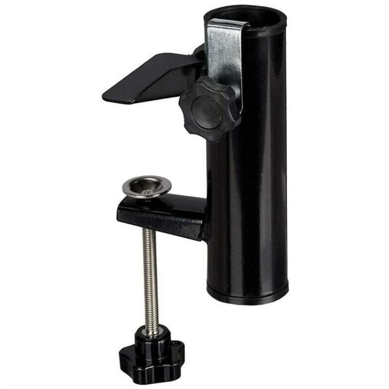 Shining House - Balkon-Schirmständer, Garten-Sonnenschirm-Befestigungsklemme, Tisch-Balkon-Schirmständer-Klemme, dekorativer