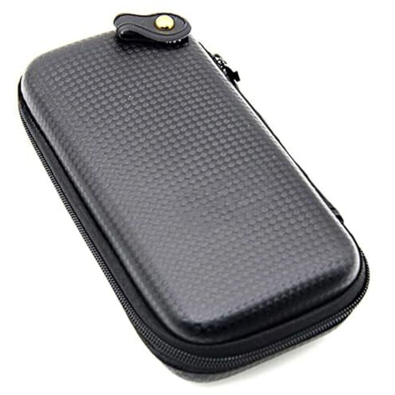 Elektronische Zigarettentasche, Hartschalen-Aufbewahrungsbox für elektronische Zigaretten, Reise-Tragetasche mit Reißverschluss (schwarz) - Shining