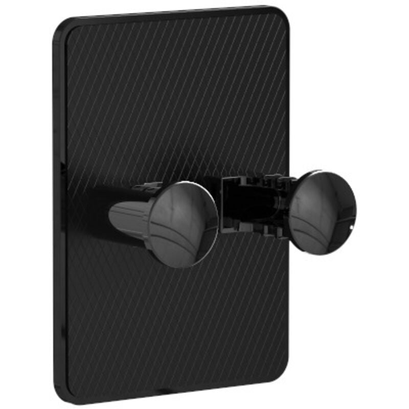 Shining House - Rasierer-Halter-Haken, 4 Stück, ohne Bohren, verstellbarer Rasierer-Halter, wasserdicht, multifunktionaler selbstklebender