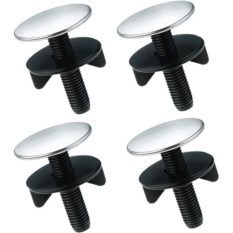 Shining House - Stück Wasserhahn-Lochabdeckung, Küchenspüle-Stopper, Spülbecken-Wasserhahn-Lochstopfen, Edelstahl-Wasserhahn-Lochabdeckung für