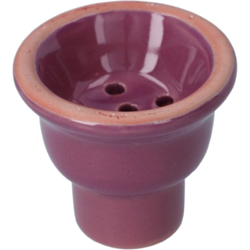 Shisha-Kopf für Shisha, Keramik, groß, lila