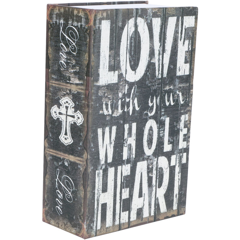 Sicherheitsbox, Mini-Spardose in Buchform mit Zahlenschloss für Zuhause