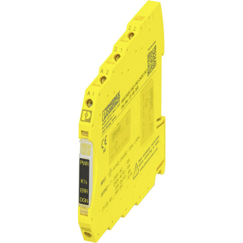 Sicherheitsrelais PSR-PS20-1NO-1NC-24DC-SC Phoenix Contact Betriebsspannung: 24 V/DC 1 Schließer (B