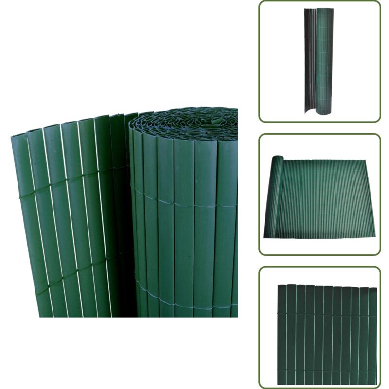 Vidaxl - Sichtschutzmatte pvc 90x300 cm Grün - Sichtschutzmatte - Sichtschutzmatten - pvc Sichtschutzmatte - Sichtschutz