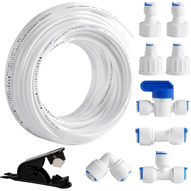 Side by Side Universal-Kühlschrank-Anschlussset 1/4' 20m