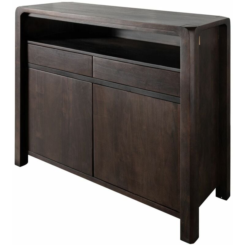 Sideboard Akazie 120x45x100 tabak lackiert bueno 4005