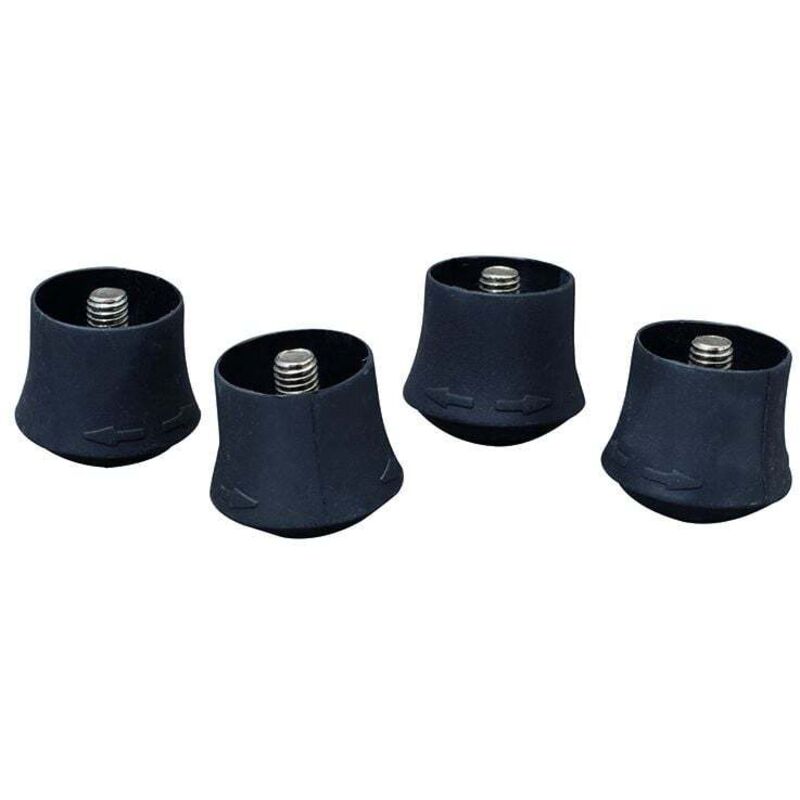 Universal Fußkappen 4er-Set, höhenverstellbar, schwarz ø 25 mm Zubehör Tische Stühle - Siena Garden