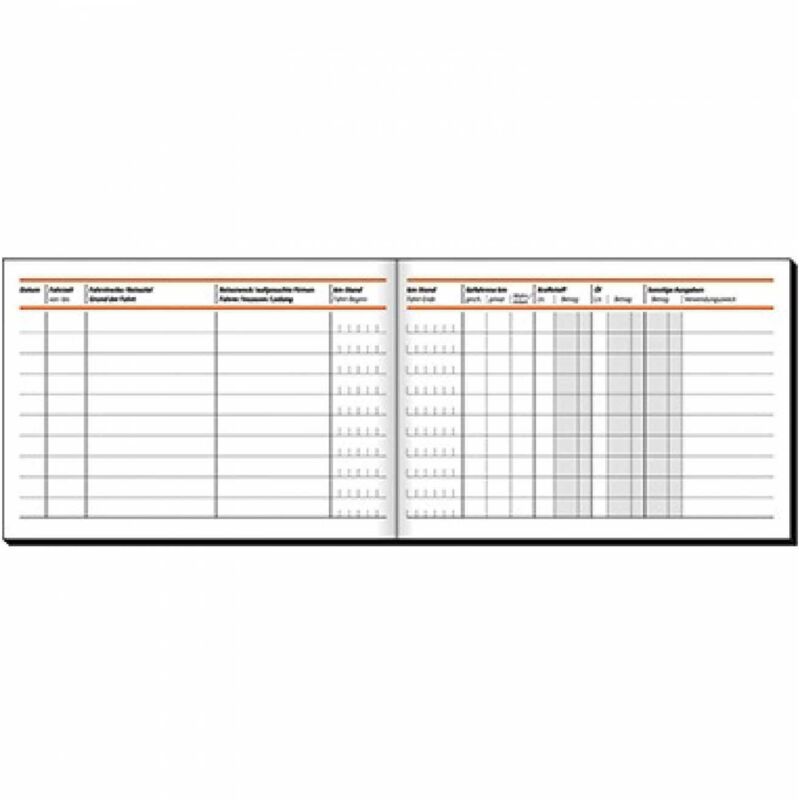 Sigel - Fahrtenbuch din A6 quer pkw grün 40 Bl. din A6 quer pkw grün 40 Bl.