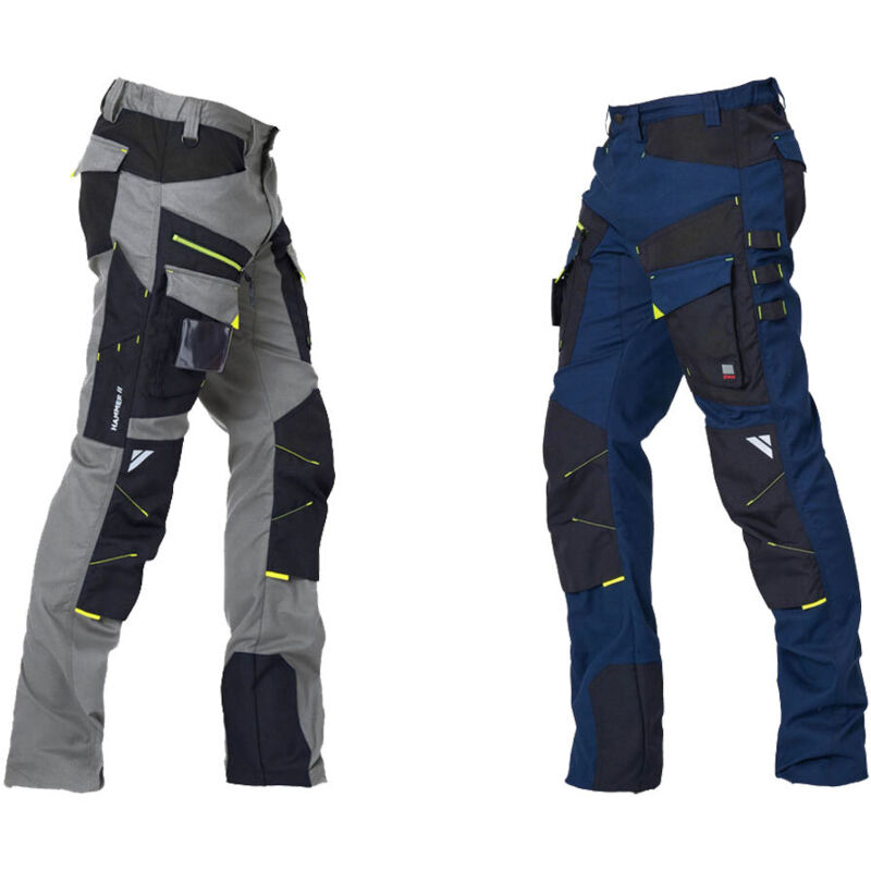 Siggi Hammer II Heavy Arbeitshose 74PA1550 - XXXXL - Grau