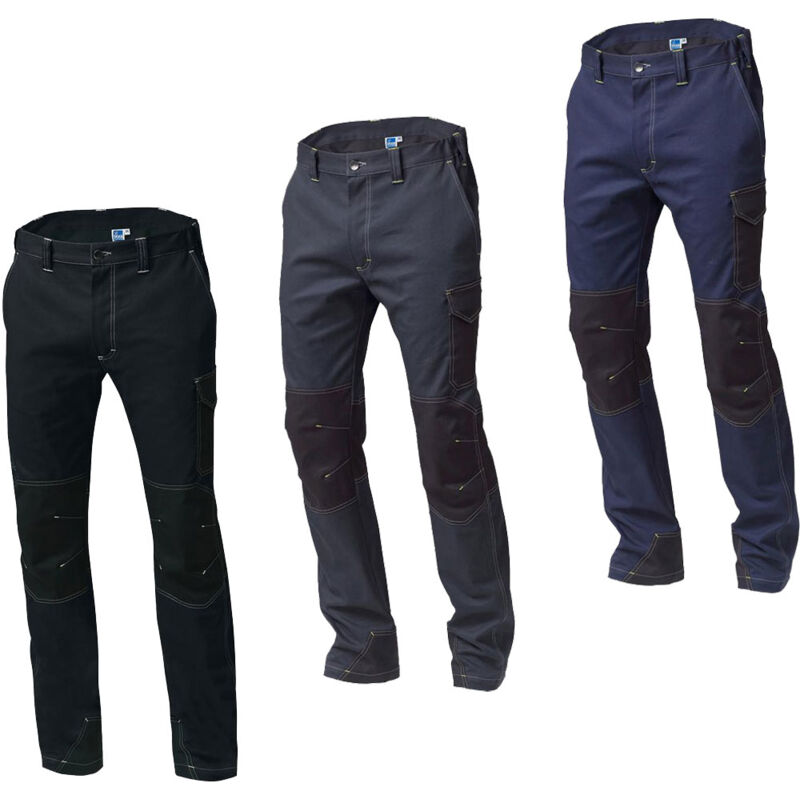 Siggi Sydney 20PA1165 Arbeitshose mit mehreren Taschen - XXL - Azul