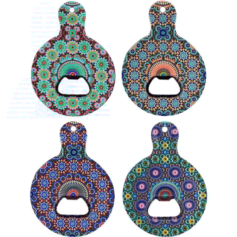 Signes Grimalt 4U runder Flaschenöffner, grüner Flaschenöffner – Zubehör für Weinliebhaber