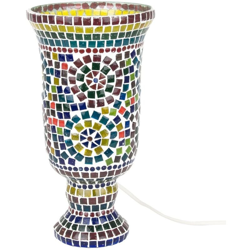 Signes Grimalt Möbel Desktop -Lampe Marokkanische Lampen -Multikolor -Lampen 34x18x18cm 28048