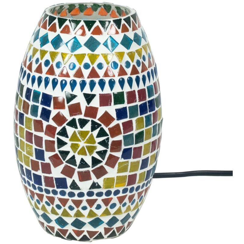 Möbel Desktop -Lampe Kleine Lampen -Multikolen -Lampen 13x13x21cm 22838 - Signes Grimalt