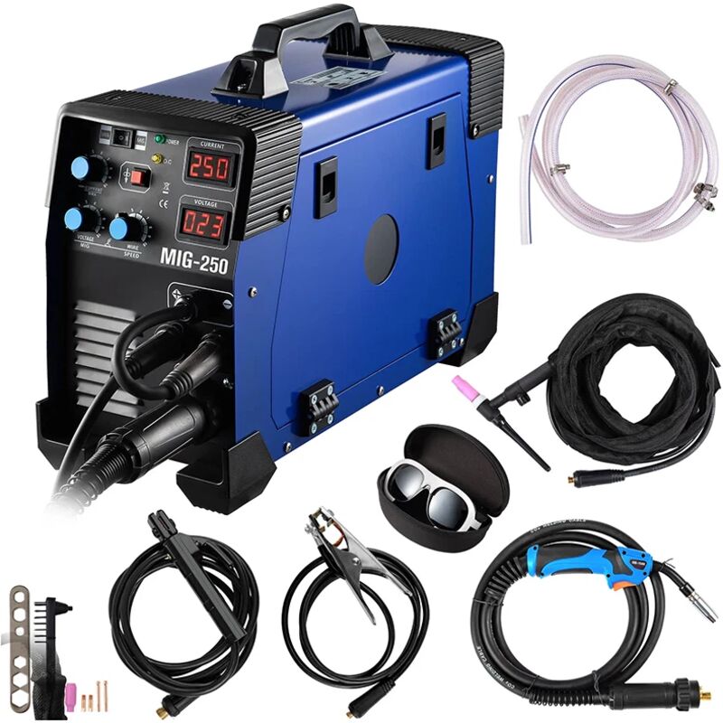 SIHAO 3 In 1 Schweißgerät 220V Schweißer Fülldraht MIG MMA WIG 250 Amp