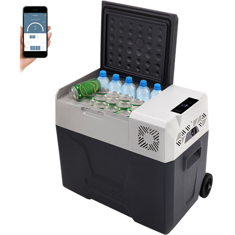 Sihao Kompressor Kühlbox 50L Mini Kühlschrank Auto Camping -20℃ APP 12V/230V