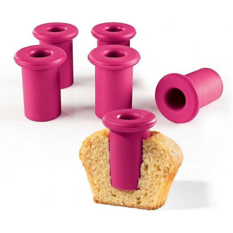 Silikon-Ausstechformen, Backformen, perfekte Ausstechformen für professionelle Muffins und Cupcakes, ideal zum Ausstechen und Füllen von Muffins und