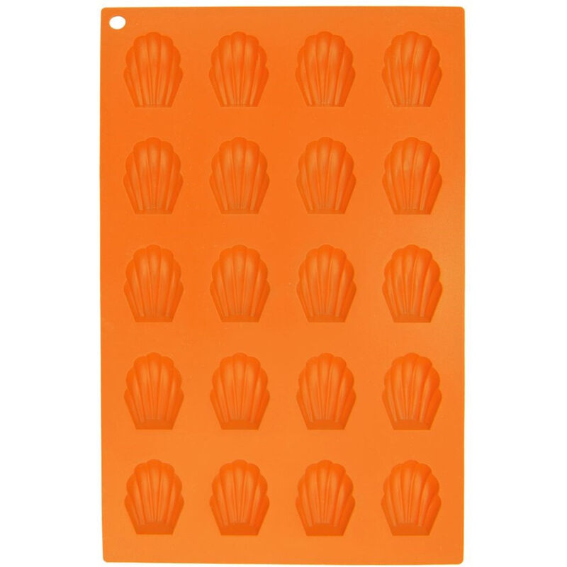 Silikon-Backform für Muschel-Shortbread-Kekse
