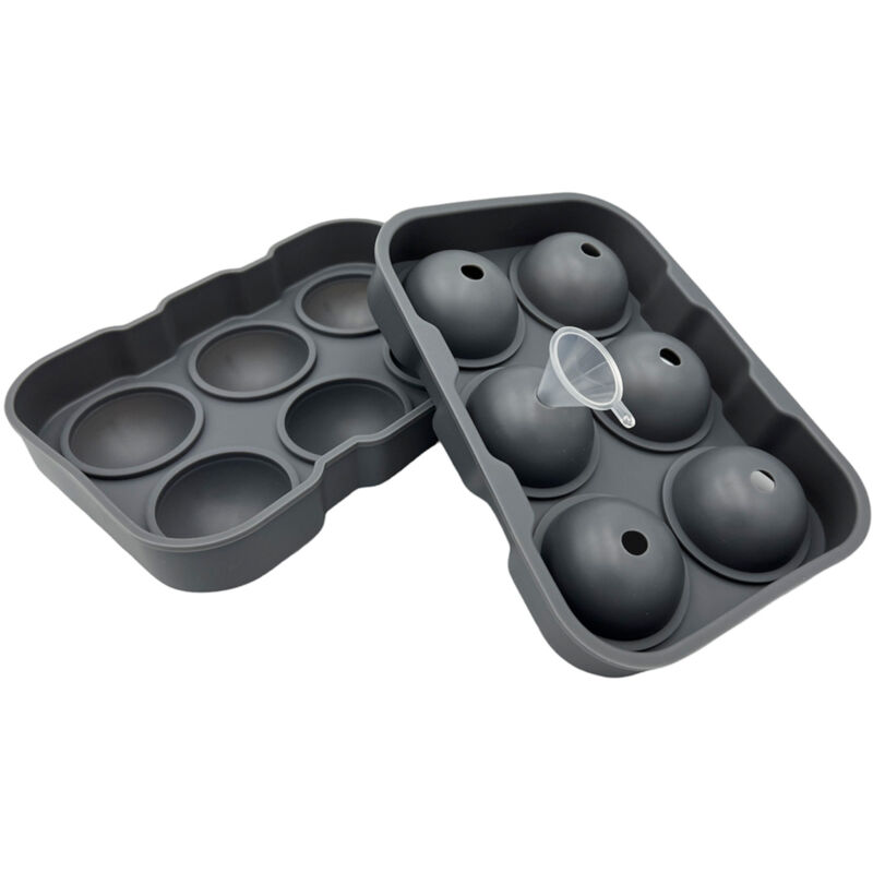 Silikonform Für 6 Eiskugeln Für Getränke Und Getränke