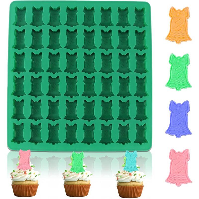 Silikonform Für Schokolade, Pralinen, Eis, Glocken 48 Plätze