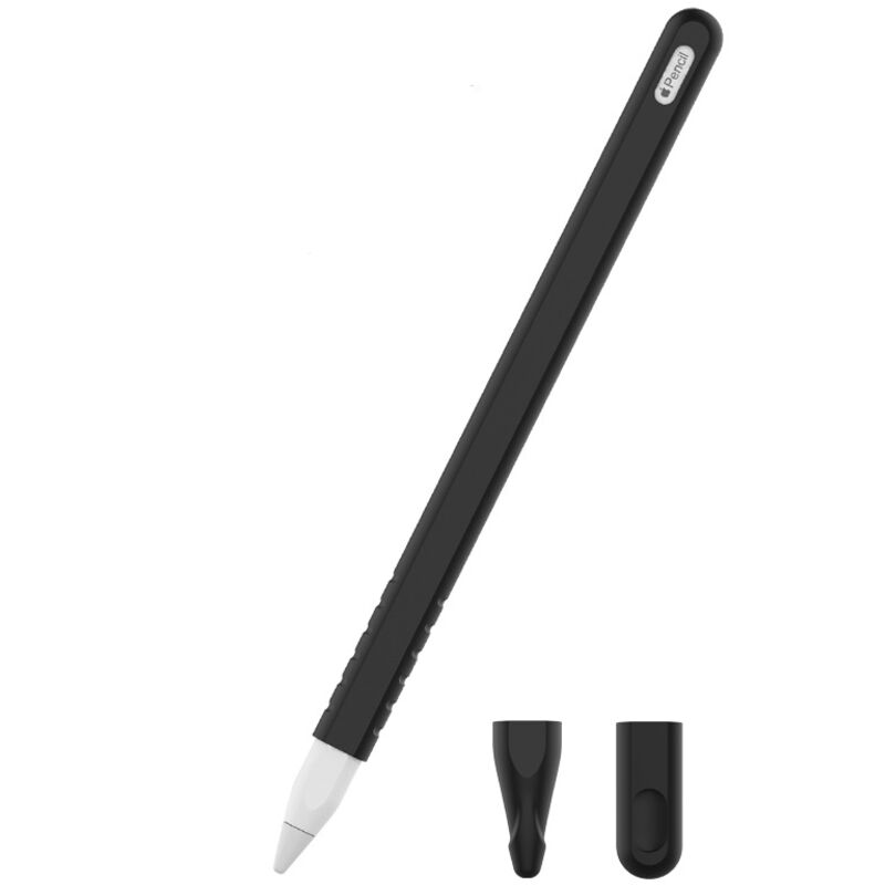 Silikonhülle für den Apple Pencil der zweiten Generation, rutschfeste Schutzhülle für den iPad-Stift, Schutz und komfortabler Halt