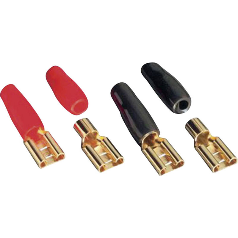 Sinuslive - Car HiFi Lautsprecherstecker-Set 1 x 6 mm² vergoldet