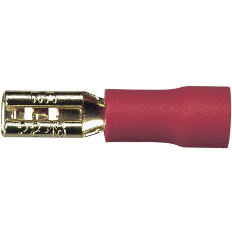 Sinuslive - Car HiFi Flachstecker 10er Set 1.5 mm² 2.8 mm vergoldet