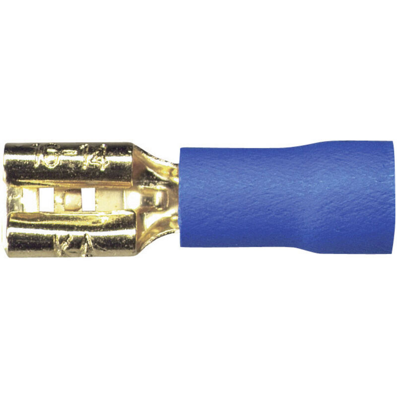 Sinuslive Car HiFi Flachstecker 10er Set 2.5 mm² 4.8 mm vergoldet