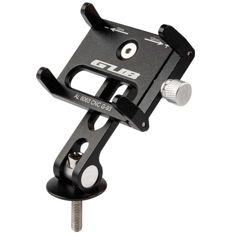 Fahrrad-Telefonhalter, rutschfeste Aluminiumlegierung, für 3,7- bis 7,2-Zoll-Telefone
