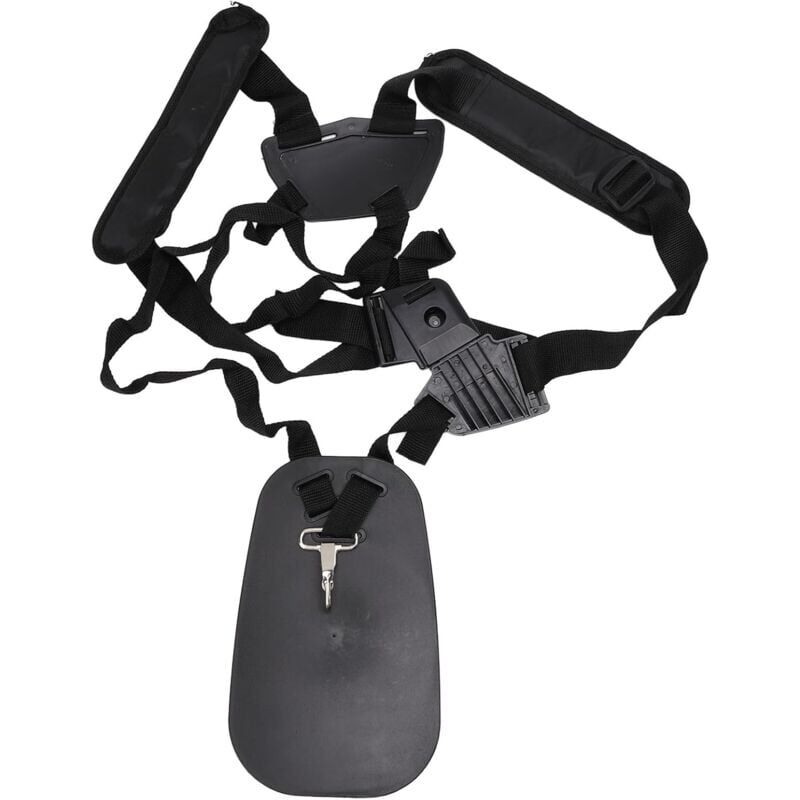 Universal-Schultergurt für Rasentrimmer, verstellbare Länge des Unkrautgurts, Schultergurt für Rasentrimmer für Fadentrimmer, Laubbläser (schwarz)