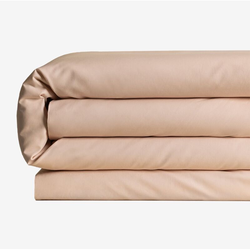 Sklum - Bettbezug aus 180-Fäden-Perkal-Baumwolle für 90 cm Bett Agassi Helles Pfingstrosa Bett 90cm (150 x 220 cm)