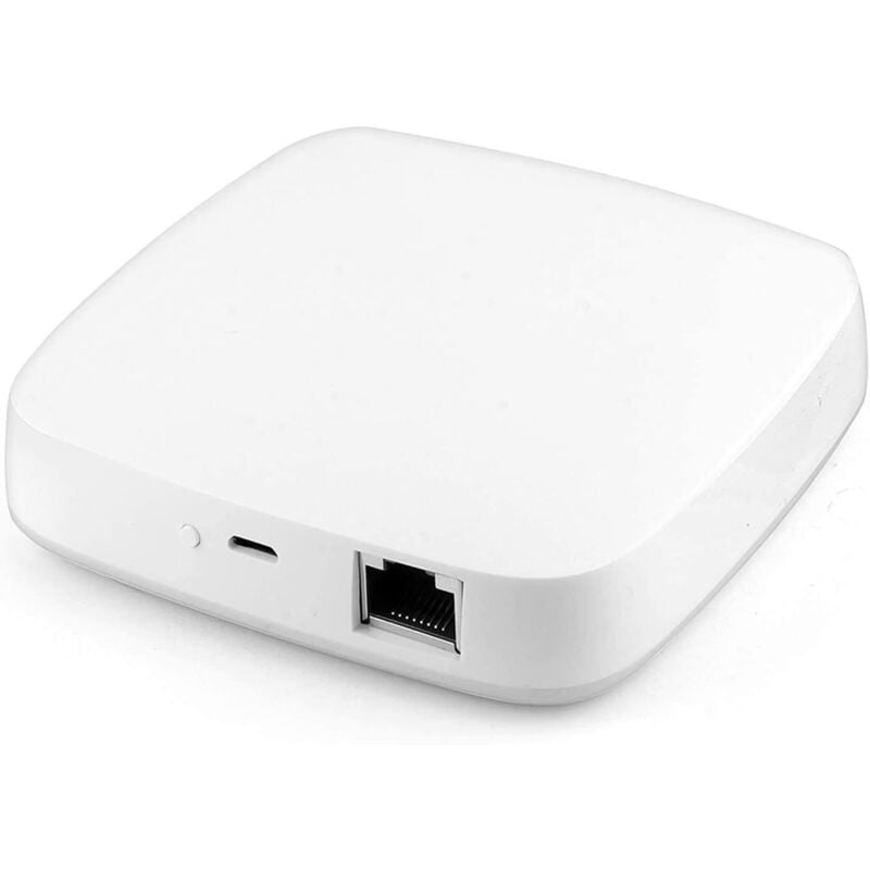 Smart Gateway Hub, Smart Home Bridge Tuya/Smart Life APP Kabelfernbedienung Alle Smart-Produkte ZigBee 3.0-1pc