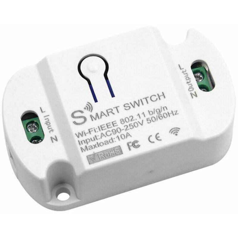 Smart Life WiFi Smart Switch, Fernbedienung Smart Lichtschalter, elektrische Lichtschalter (Tuya 10A Smart Life Switch)
