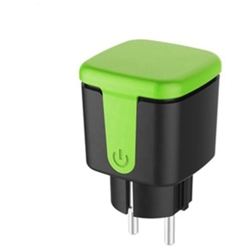 Smart Plug für den Außenbereich, 16A WiFi-Fernbedienung, Smart Socket mit Stromüberwachungsfunktion, für Tuya Smart Life Alexa EU-Stecker