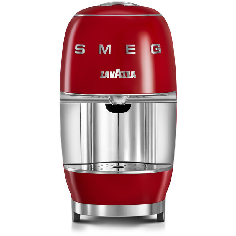 Smeg Lavazza Espressomaschine, automatisch, 0,9 l, rot