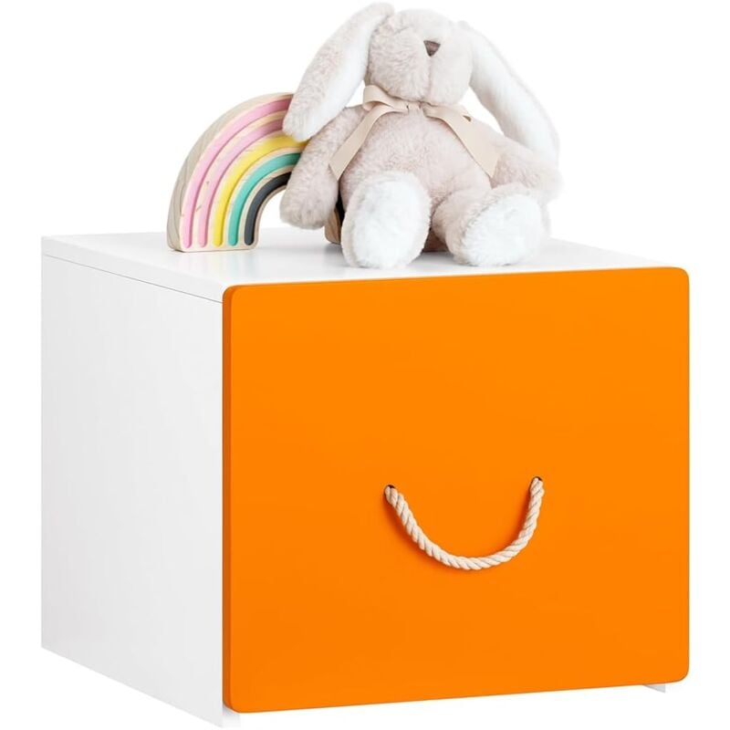 KMB74-W Kinder Spielzeugtruhe Spielzeugkiste mit Deckel Aufbewahrungsbox Kinder Spielzeugbox Spielzeug Aufbewahrung Kinder bht ca. 40x35x40cm - Sobuy