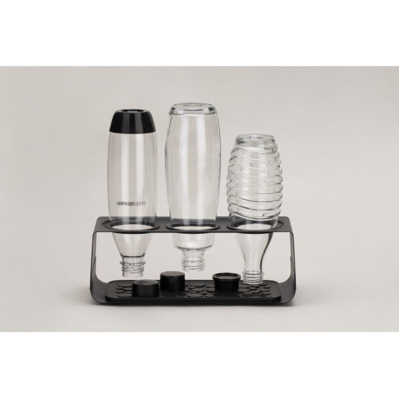 SodaStream Flaschenabtropfhalter schwarz