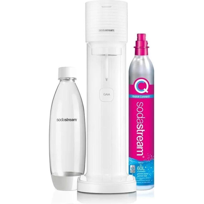Sodastream Gaia Bianco Design Kompakt Weiß 1 Liter