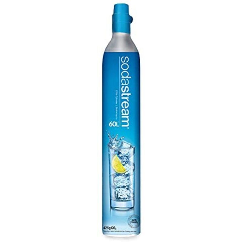 Sodastream 60L CO2-Flasche grün und weiß